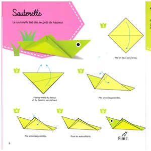Coffret Mes premières créations origamis En exclusivité