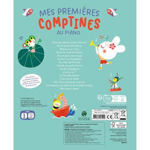 Mes premières comptines au piano exclusif