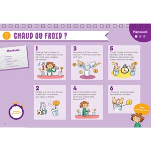 La science à portée de main 50 expériences à réaliser à la maison