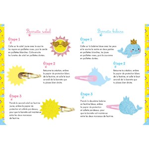 Coffret barrettes à paillettes