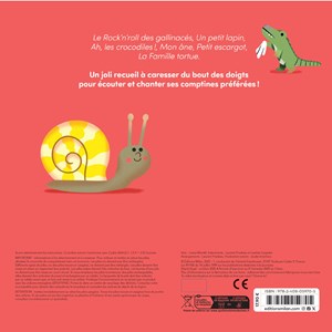 Drôles d'animaux ! Mes comptines à toucher pour écouter