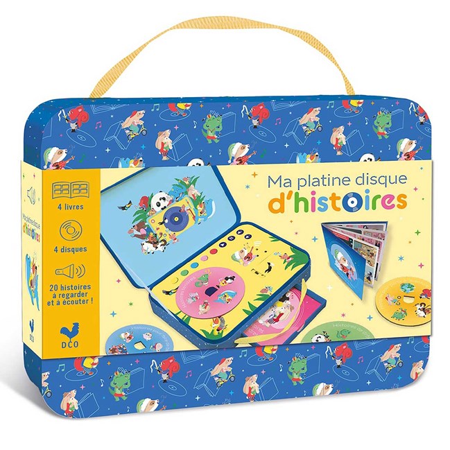 Coffret d'éveil Ma platine disque d'histoires