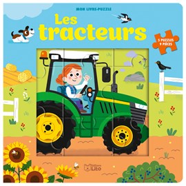 Les tracteurs Livre puzzle