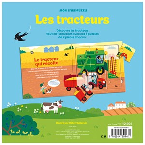 Les tracteurs Livre puzzle