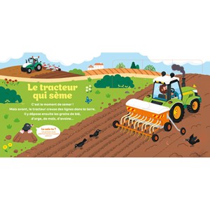 Les tracteurs Livre puzzle