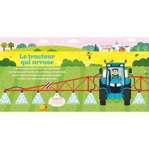 Les tracteurs Livre puzzle