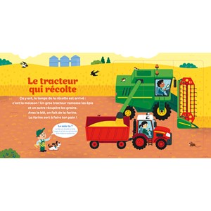 Les tracteurs Livre puzzle