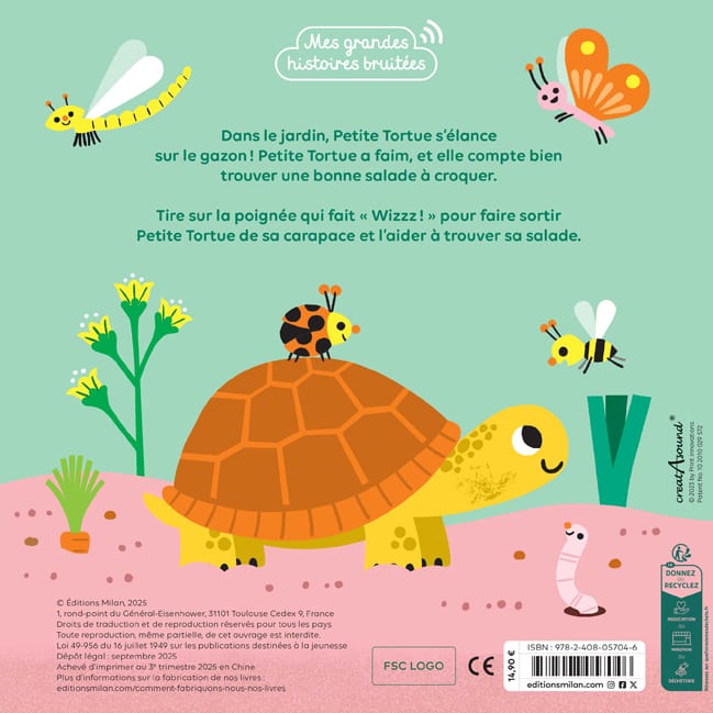 Bon appétit, Petite Tortue (Éditions Milan) - Image 1