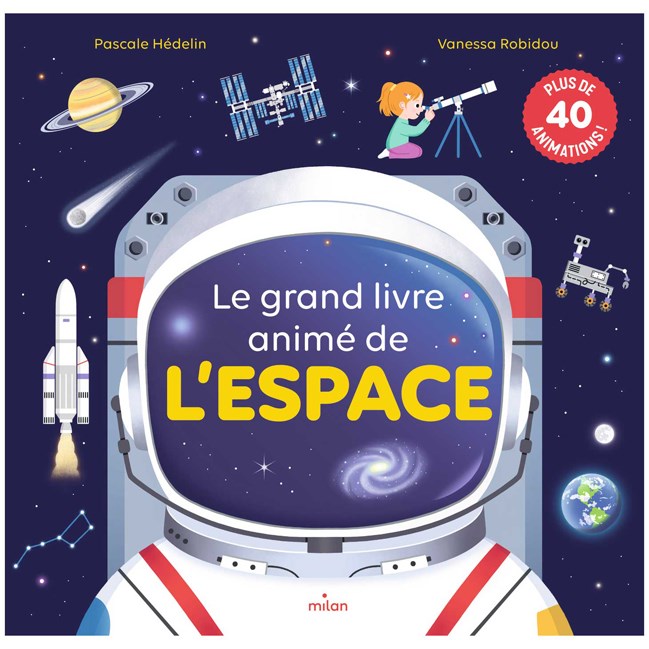 Le grand livre animé de l'espace