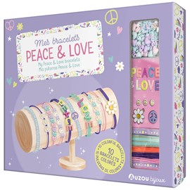 Coffret Mes bracelets Peace & Love