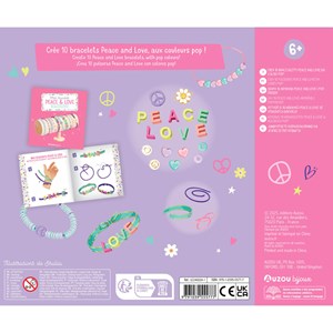 Coffret Mes bracelets Peace & Love