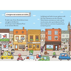 Détective Prout Enigme dame en violet