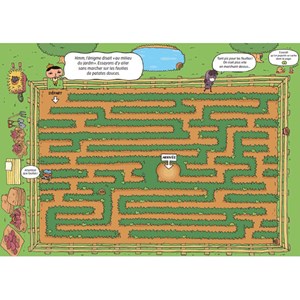 Détective Prout Enigme dame en violet