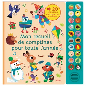 Mon recueil de comptines pour toute l'année