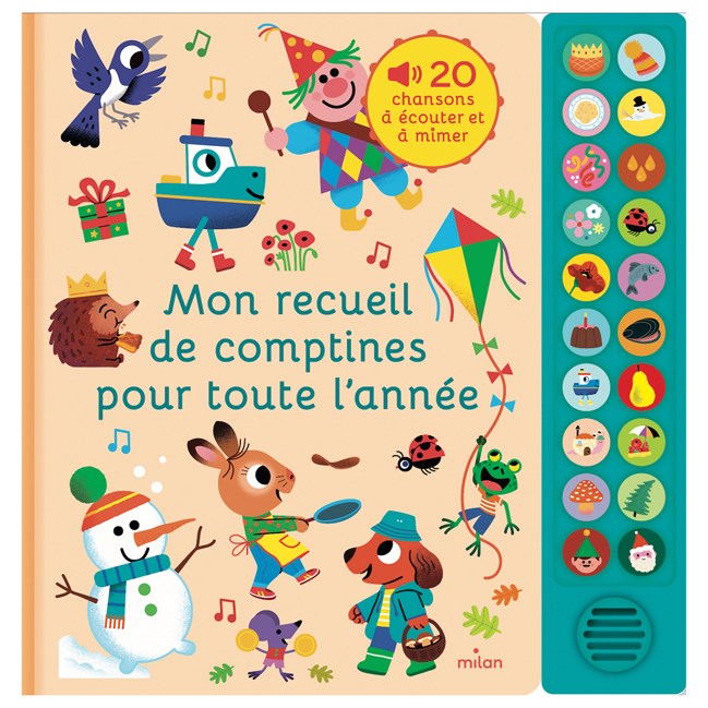 Mon recueil de comptines pour toute l'année