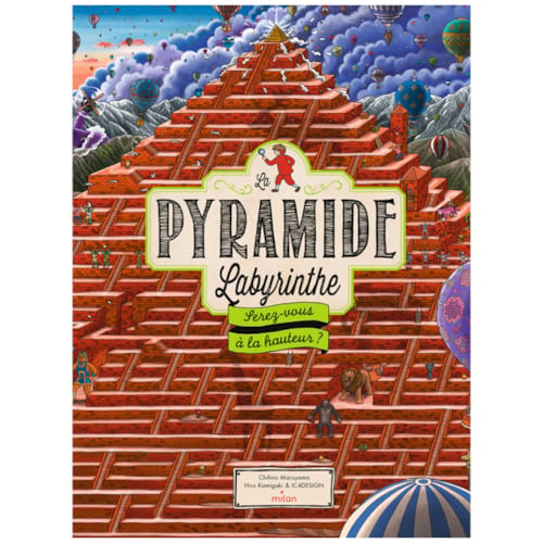 Éditions Milan - La pyramide labyrinthe