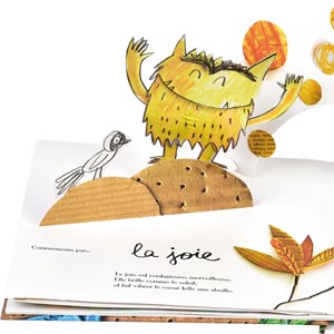 Coffret la couleur des émotions pop-up et peluche multicolore