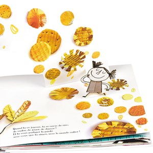 Coffret la couleur des émotions pop-up et peluche multicolore