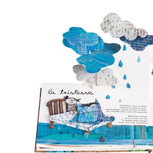 Coffret la couleur des émotions pop-up et peluche multicolore