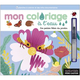 Coloriage Les petites bêtes du jardin