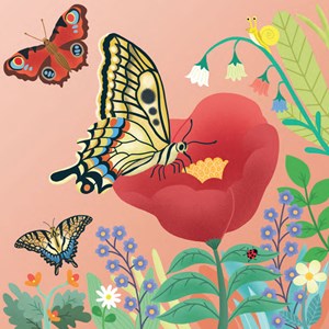 Coloriage Les petites bêtes du jardin