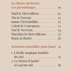 La chasse au trésor enchantée