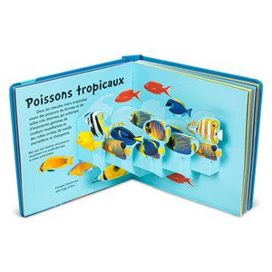 Livre pop up Océan