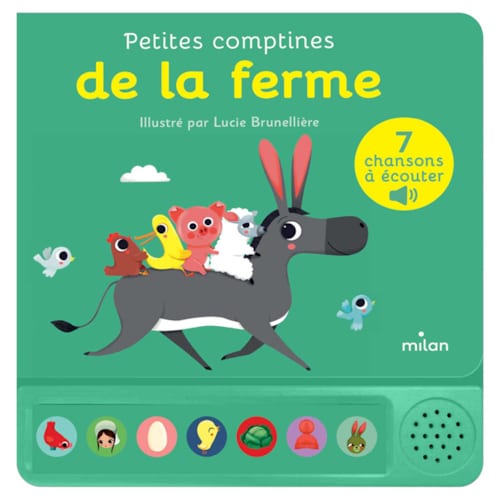 Éditions Milan - Petites comptines de la ferme