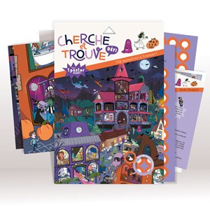 Poster cherche et trouve monstres