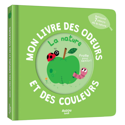 Éditions Auzou - Mon livre des odeurs et des couleurs La nature