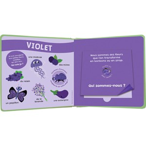 Mon livre des odeurs et des couleurs La nature