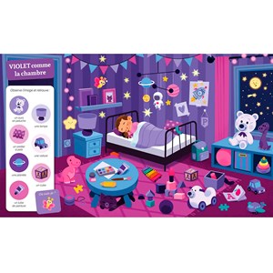 Cherche et trouve des tout-petits Les couleurs