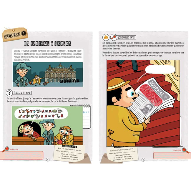 Les 10 enquêtes de Sherlock Holmes à l'Opéra (Éditions Larousse) - Image 1
