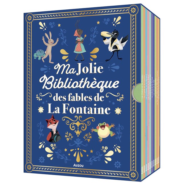 Ma jolie bibliothèque des fables de La Fontaine