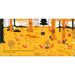 Promenade dans les bois Livre d'éveil animé