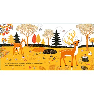 Promenade dans les bois Livre d'éveil animé