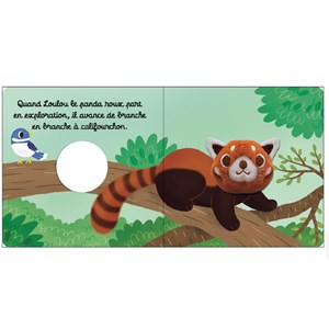 Loulou le panda roux Les bébêtes