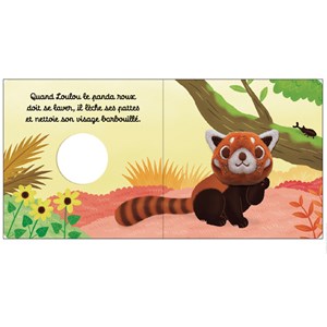 Loulou le panda roux Les bébêtes