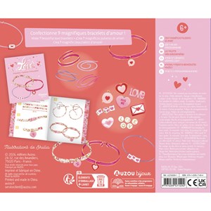 Coffret Mes jolis bijoux à fabriquer Love Auzou