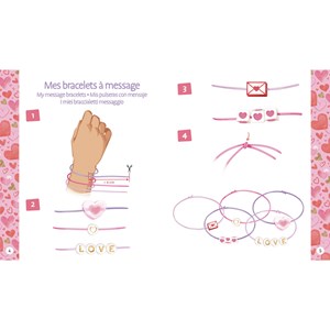 Coffret Mes jolis bijoux à fabriquer Love Auzou