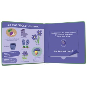 Mon livre des odeurs et des couleurs Le printemps