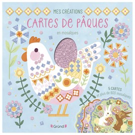 Cartes de Pâques en mosaïques