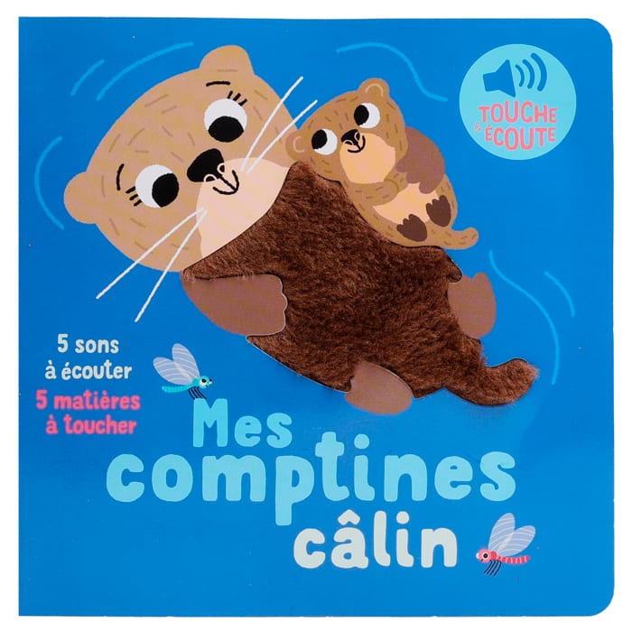 Mes comptines câlin livre sonore et tactile (Nature & Découvertes) - Couverture