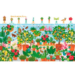 Le jardin Cherche, trouve et compte jusqu'à 10