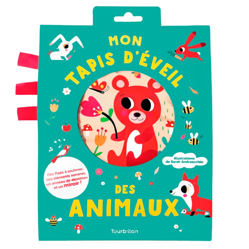 Mon tapis d'éveil des animaux (Editions Tourbillon) - Couverture