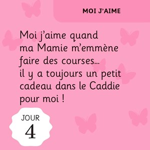 Mini calendrier 365 petits mots pour Mamie