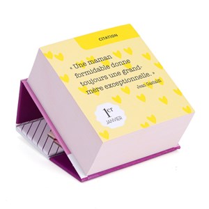 Mini calendrier 365 petits mots pour Mamie