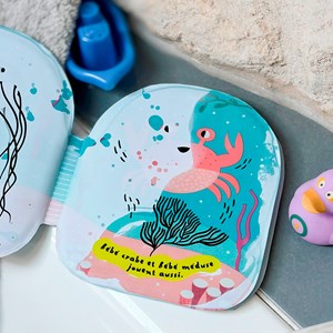 Mon imagier du bain Bébé pieuvre et ses amis