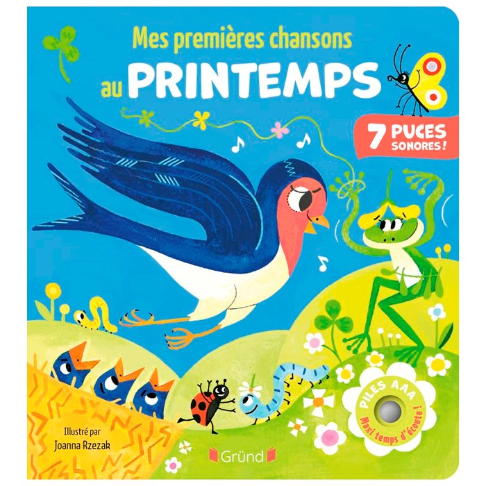 Mes premières chansons au printemps