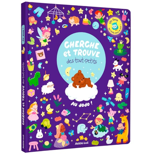 Éditions Auzou - Cherche et trouve des tout-petits au dodo